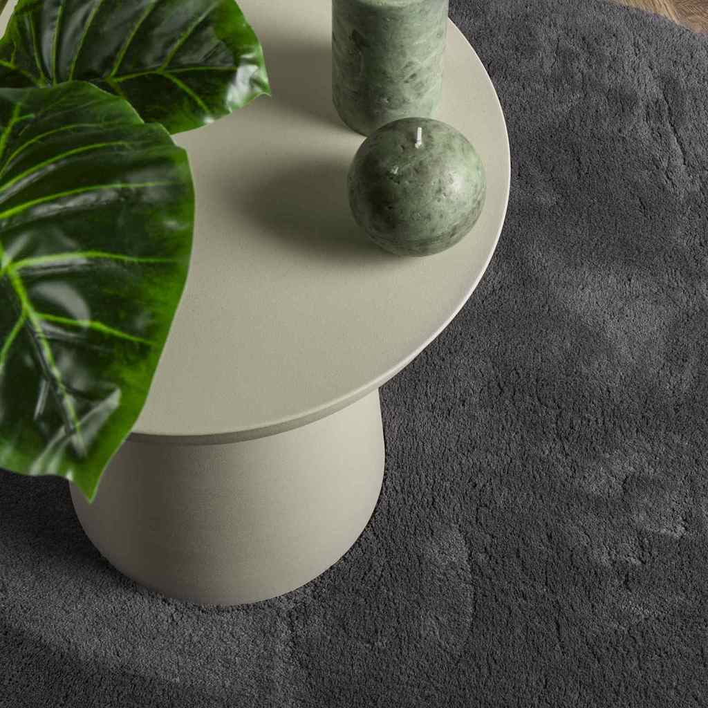 Covoare de zonă HUARTE Antracit 80 x 150 cm Poliester