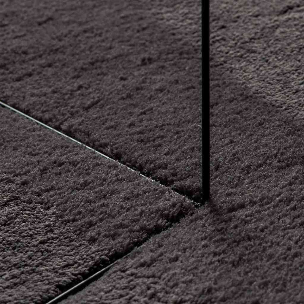 Covoare de zonă HUARTE Antracit 80 x 150 cm Poliester