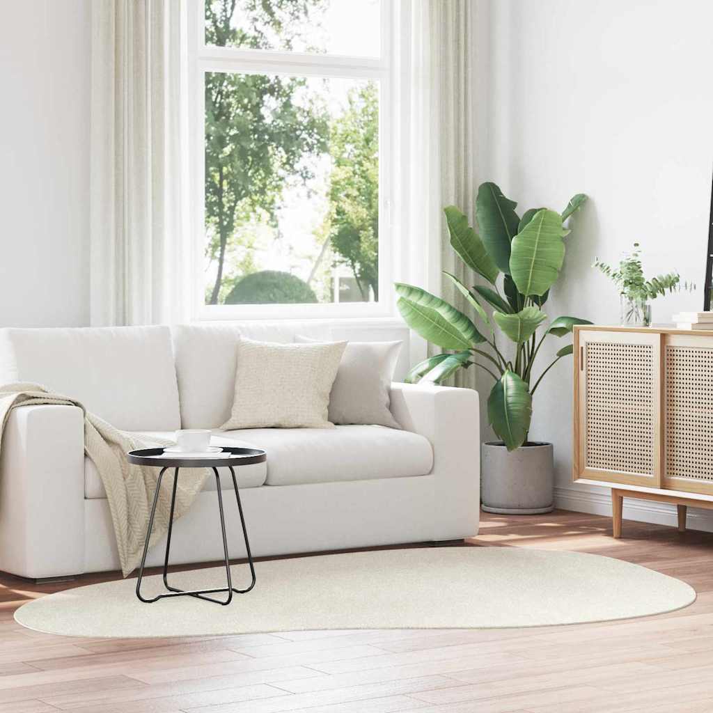 Covoare de zonă HUARTE Crem 160 x 230 cm Poliester