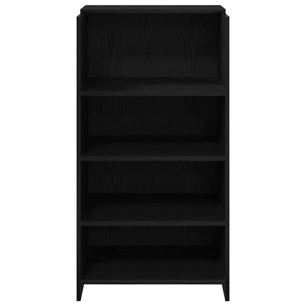 Birou de recepție negru 55x50x103,5 cm Lemn prelucrat