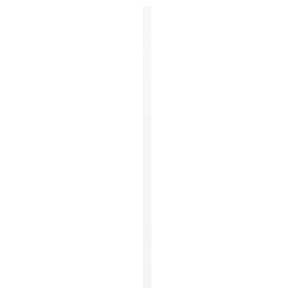 Ușă dulap cu grilaj alb 61,5x29,5 cm