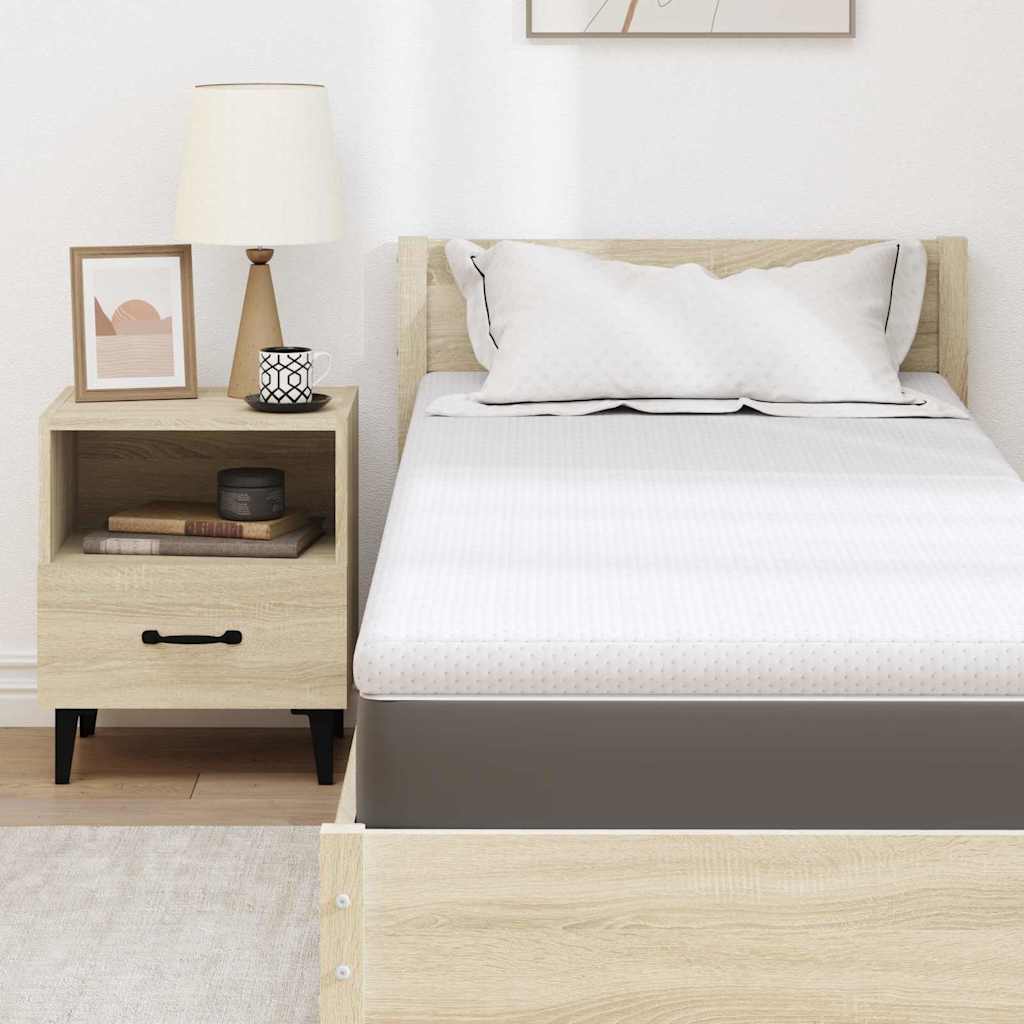 Suport pentru saltea Alb 70 x 200 x 6 cm Material jacquard