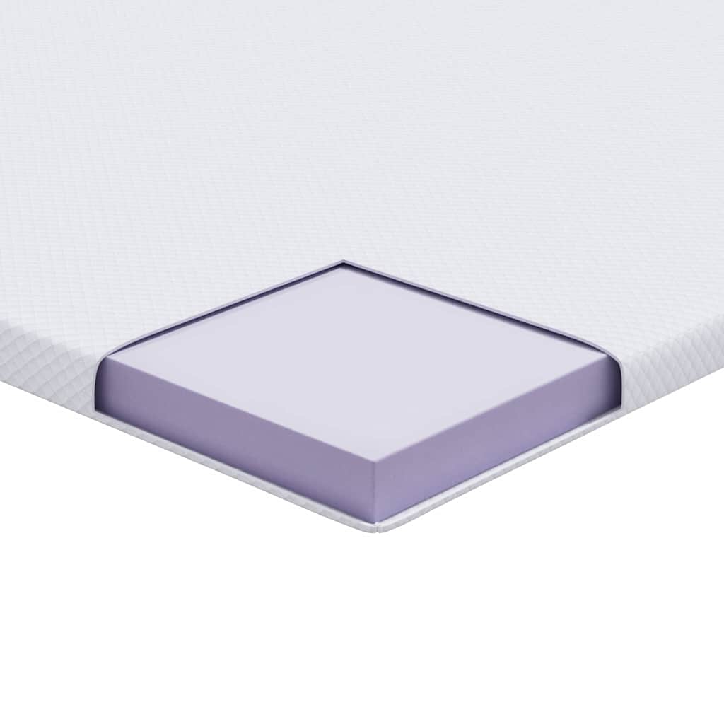 Suport pentru saltea Alb 80 x 200 x 5 cm Material jacquard