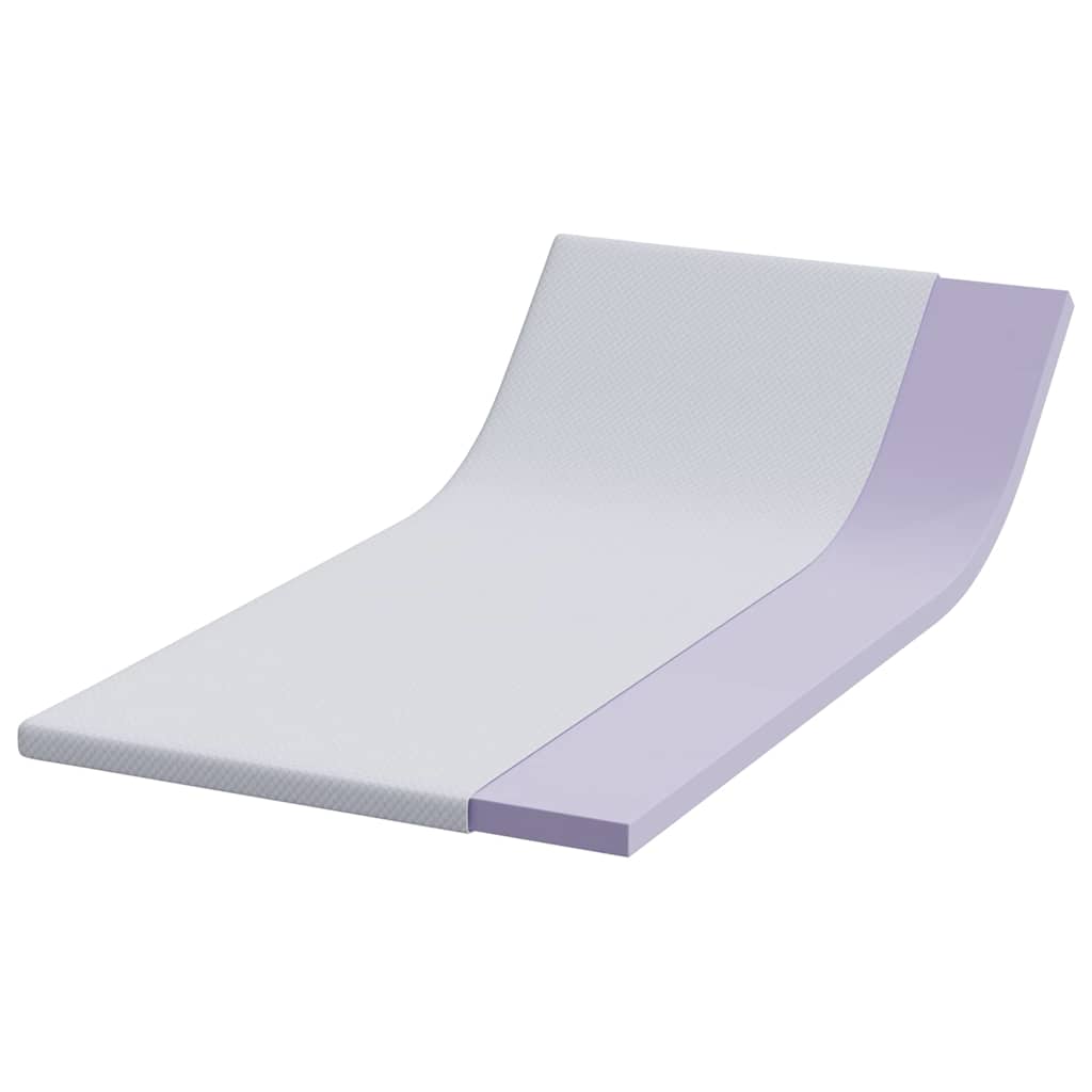 Suport pentru saltea Alb 70 x 200 x 3.5 cm Material jacquard