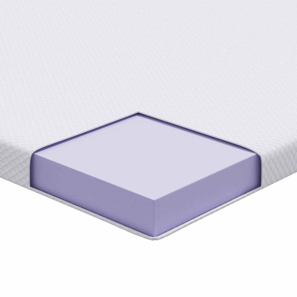 Suport pentru saltea Alb 70 x 200 x 7 cm Material jacquard