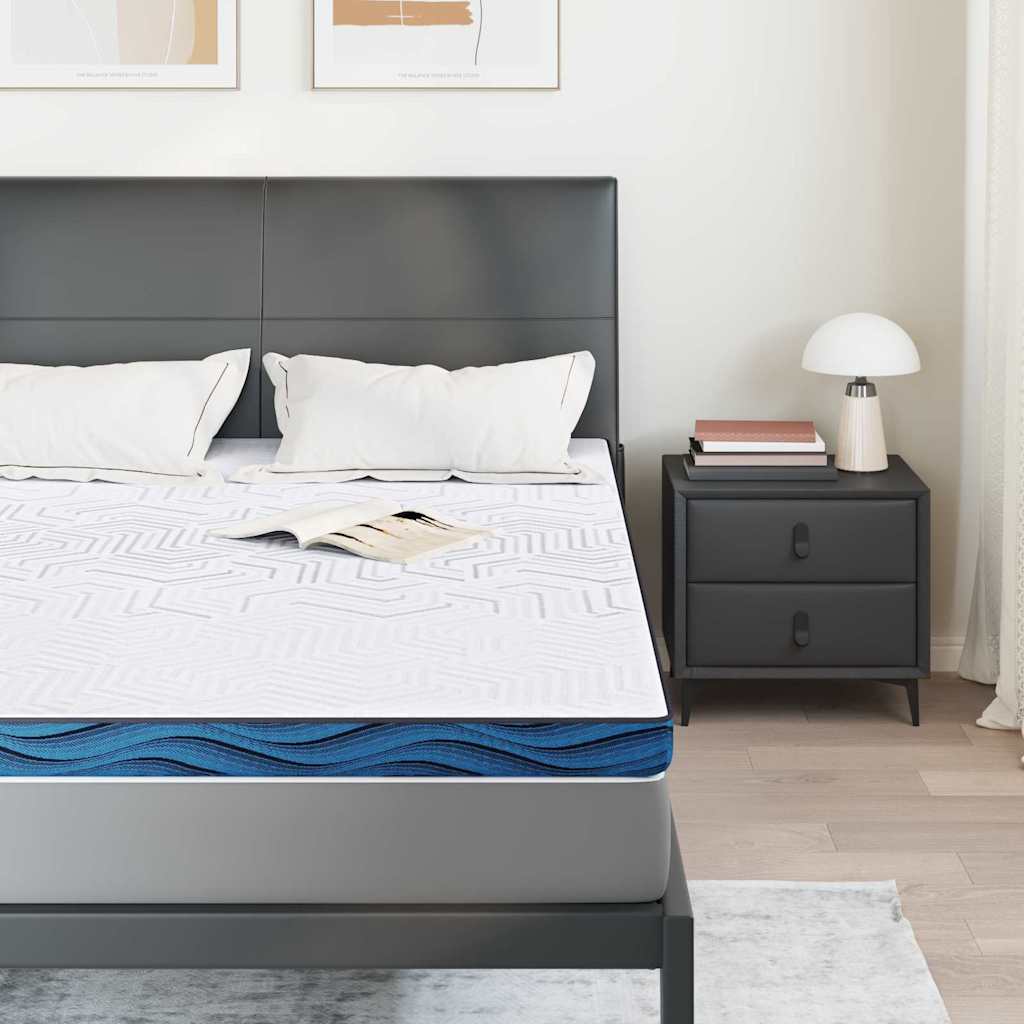 Suport pentru saltea Alb 70 x 200 x 8 cm Material jacquard