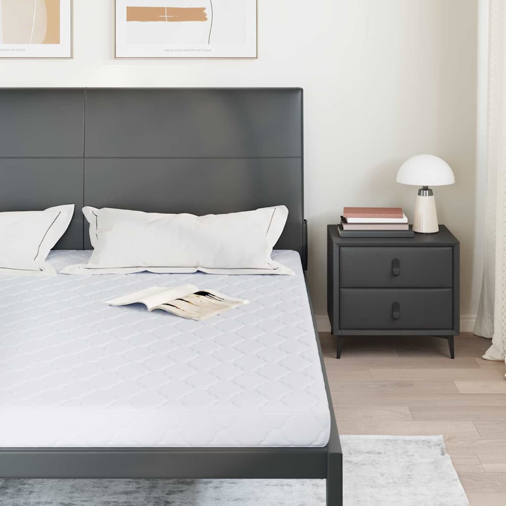 Saltea Alb 200 x 200 cm Spumă PU