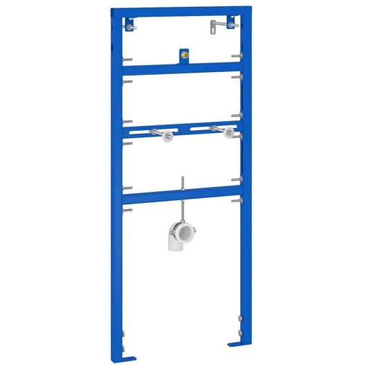 Suport de perete pentru baie Manual albastru 50 x 3 x 112 cm