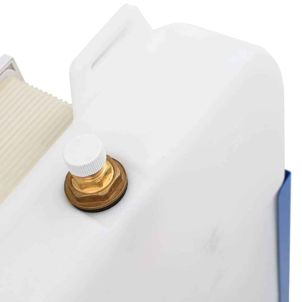 Cadru pentru rezervor cu depozitare Alb 50 x 8 x 131 cm Oțel