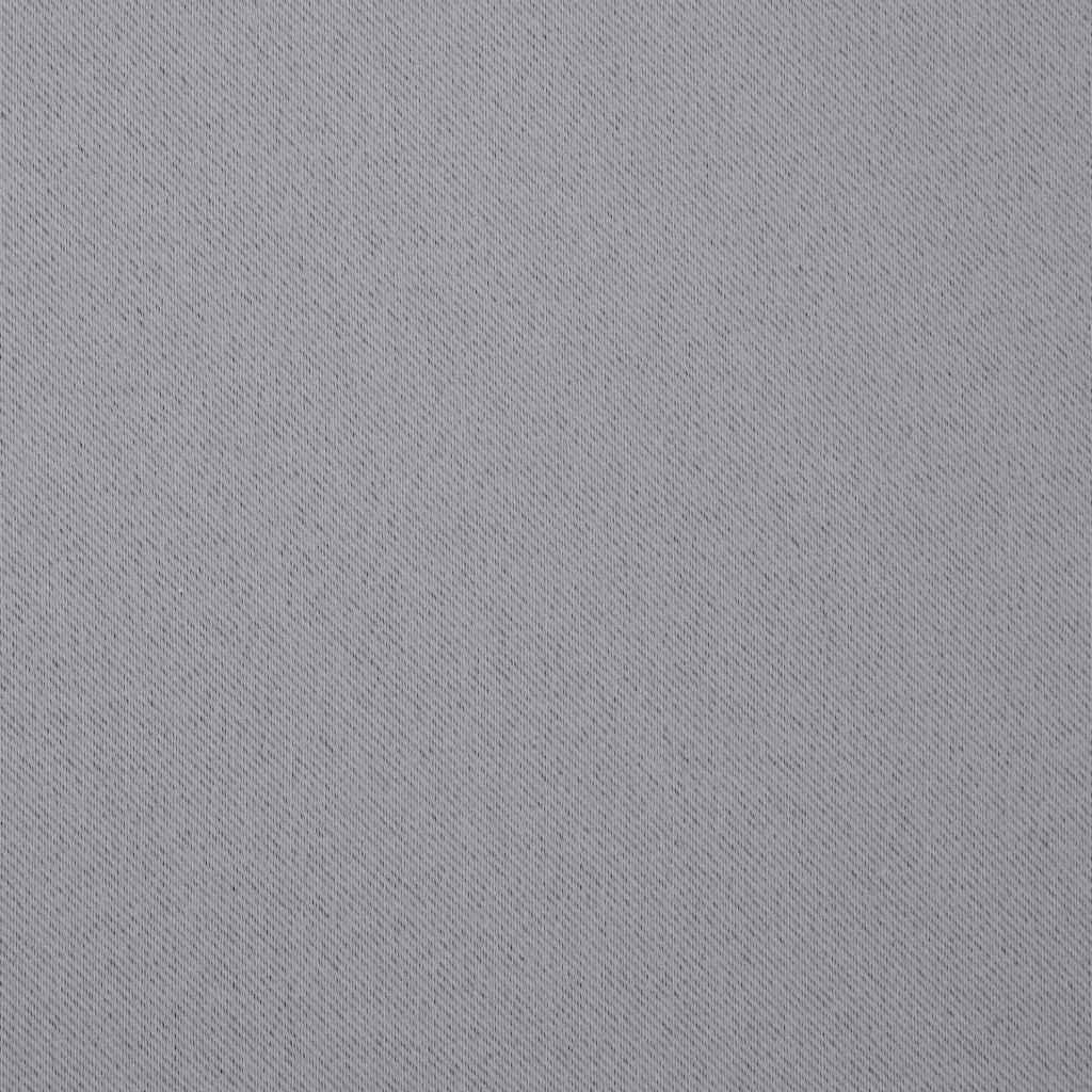 Perdele Opaque cu Inel 2 pcs Gri deschis 140 x 140 cm Poliester