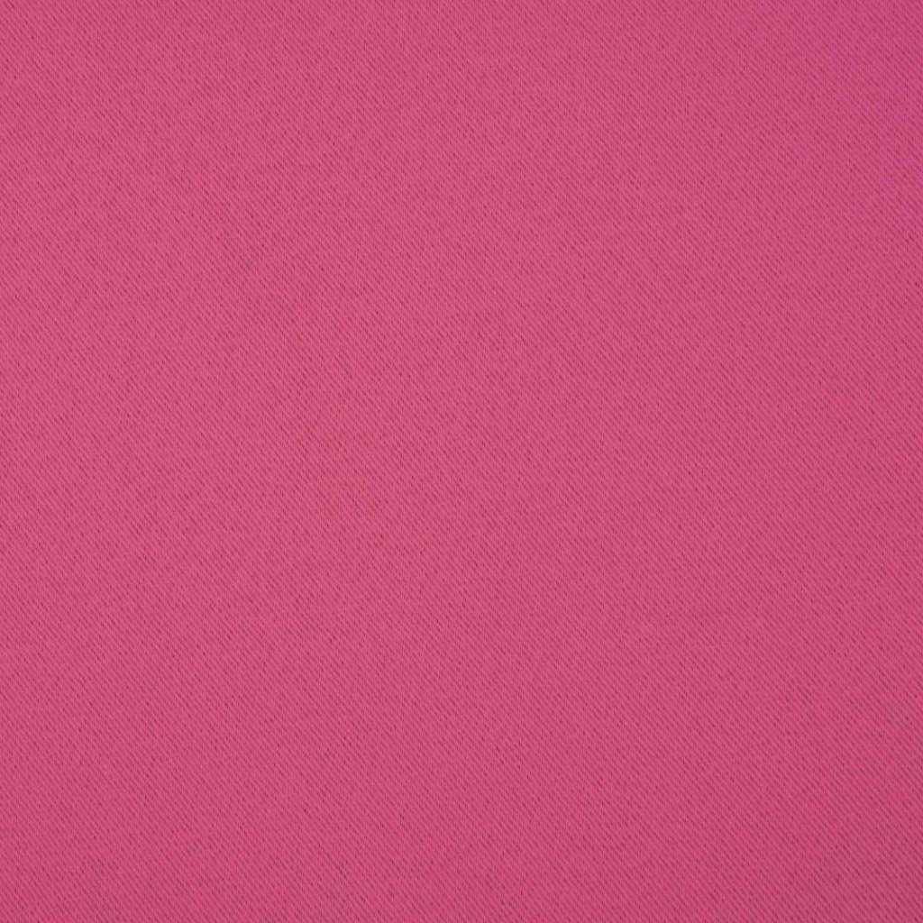 Perdele Opaque cu Inel 2 pcs Roz Aprins 245 x 140 cm Poliester