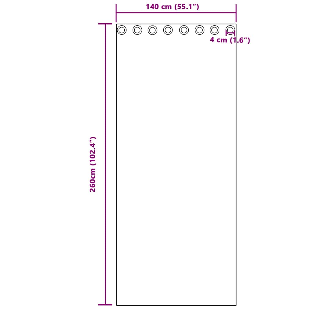 Cortine din catifea 2 pcs Roșu Vin 260 x 140 cm Catifea