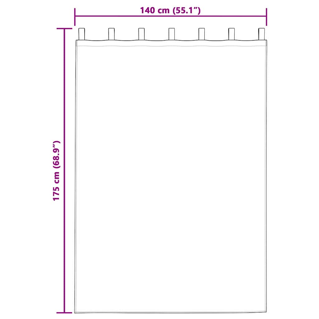 Cortine din catifea cu perdele 2 pcs bordo 175 x 140 cm Catifea