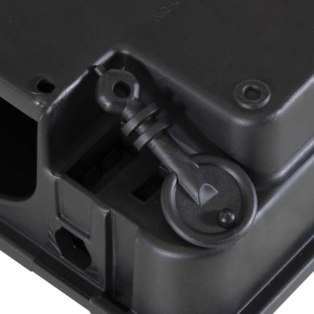 Capcane pentru șoareci 4 buc Negru 22x12,5x7,5 cm