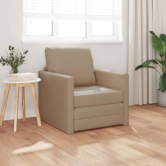 Pat canapea Cappuccino 74 x 77 x 81 cm Catifea