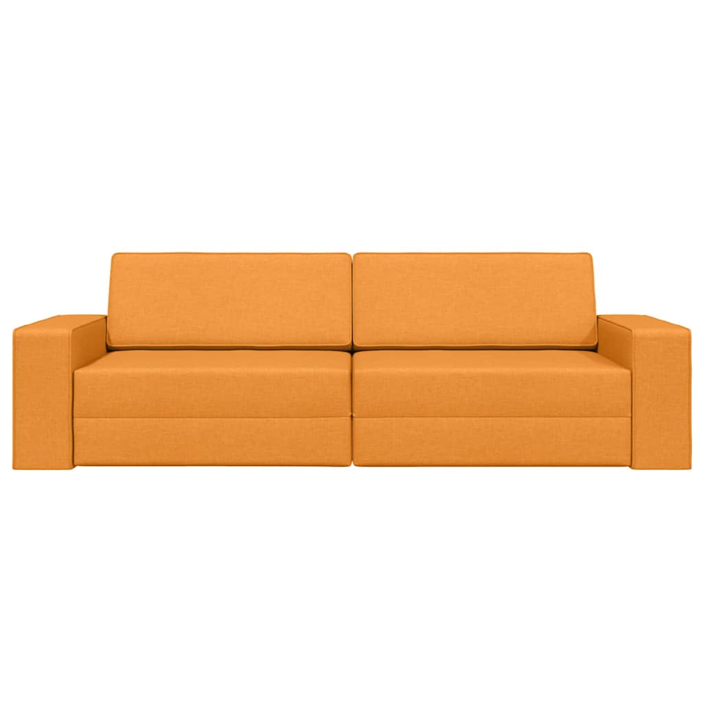 Pat canapea 200cm Galben Întunecat țesătură