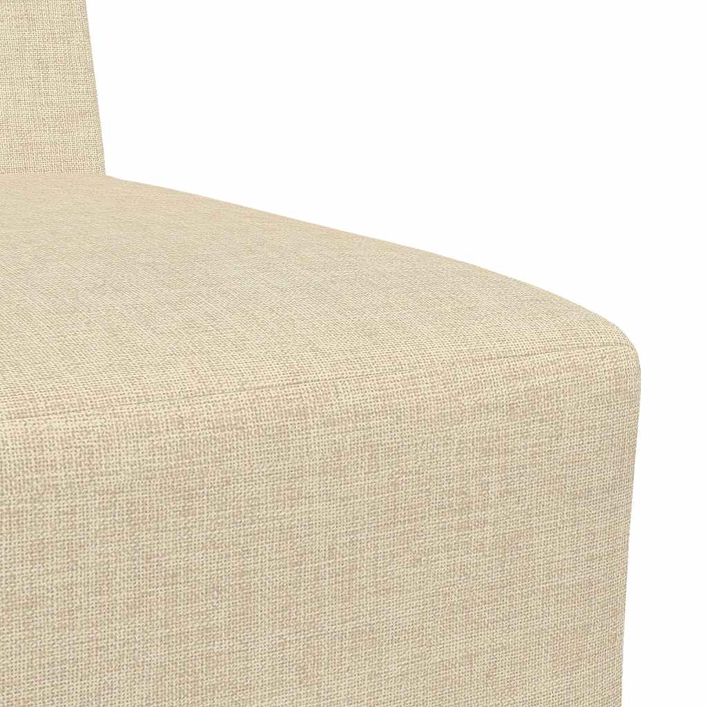 Fotoliu canapea, crem, 55 cm, material textil