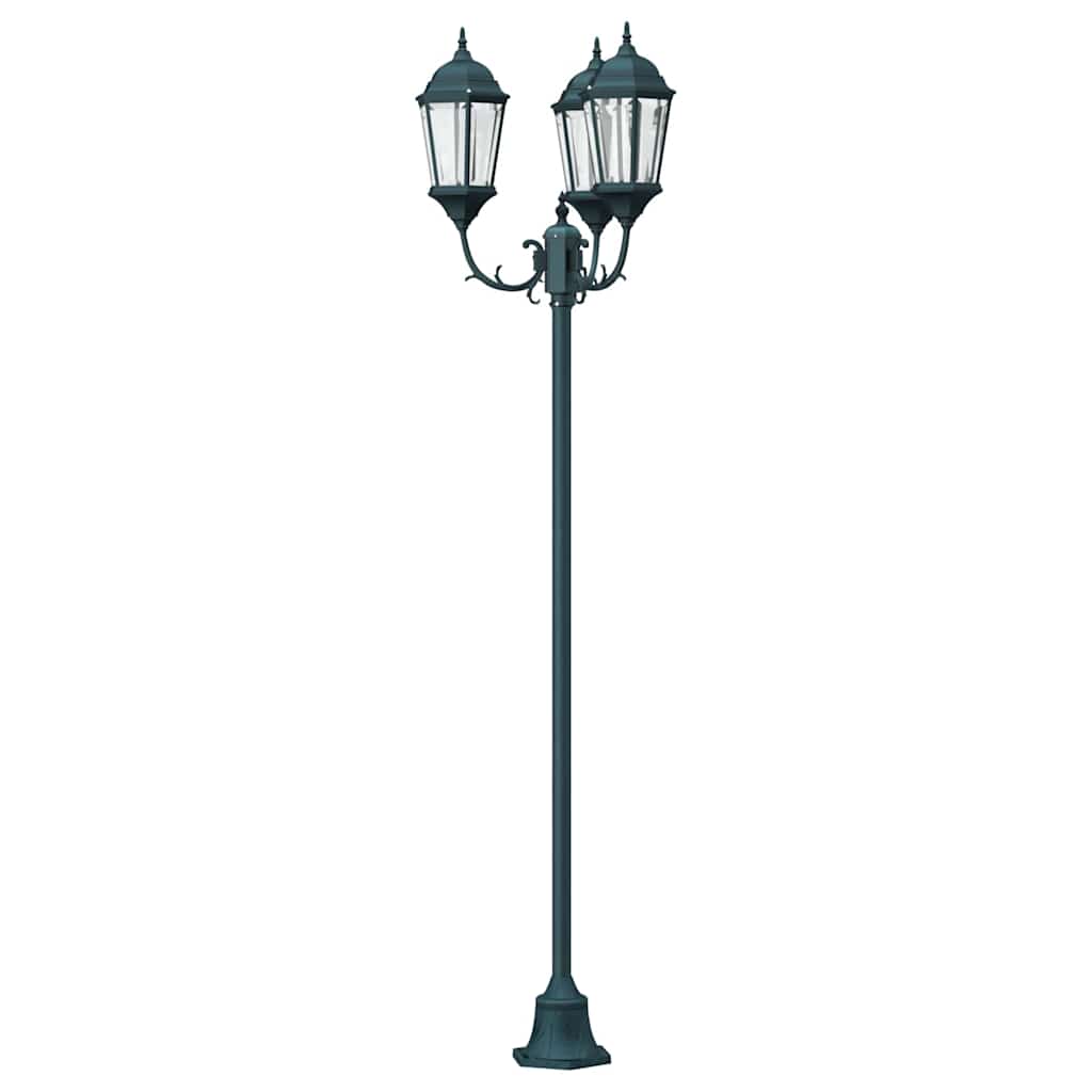 Lumina de grădină Verde vintage periat 57 x 49 x 241 cm