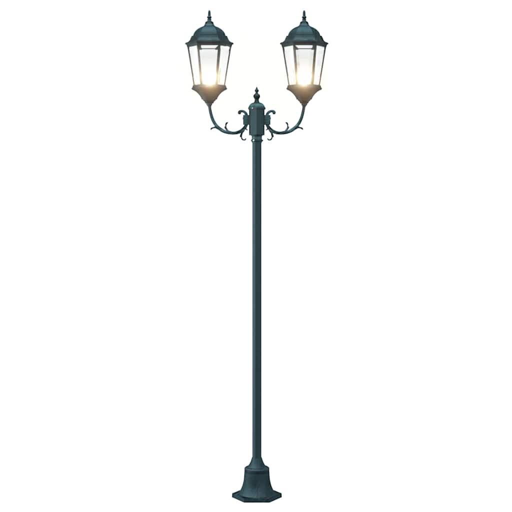 Lumina de grădină Verde vintage periat 68 x 20 x 235 cm