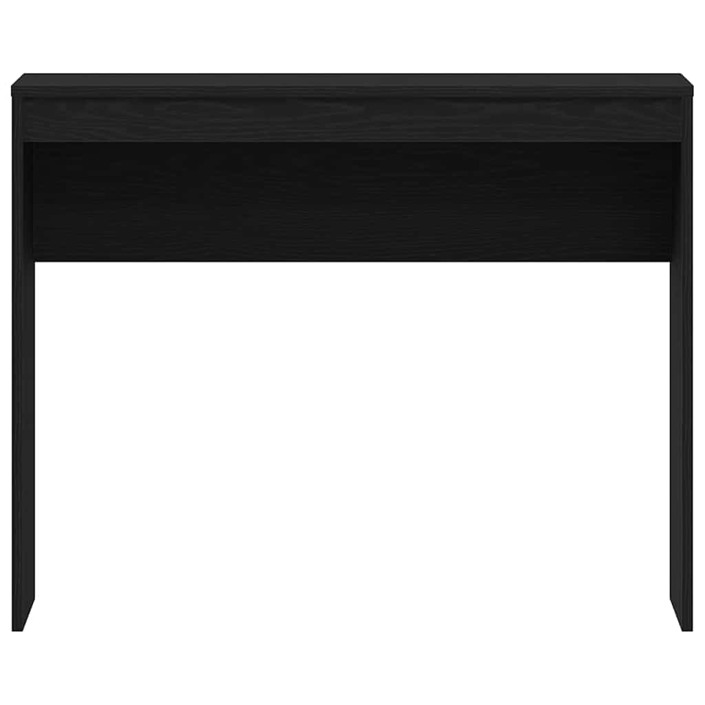 Birou stejar negru 90x40x72 cm lemn stratificat