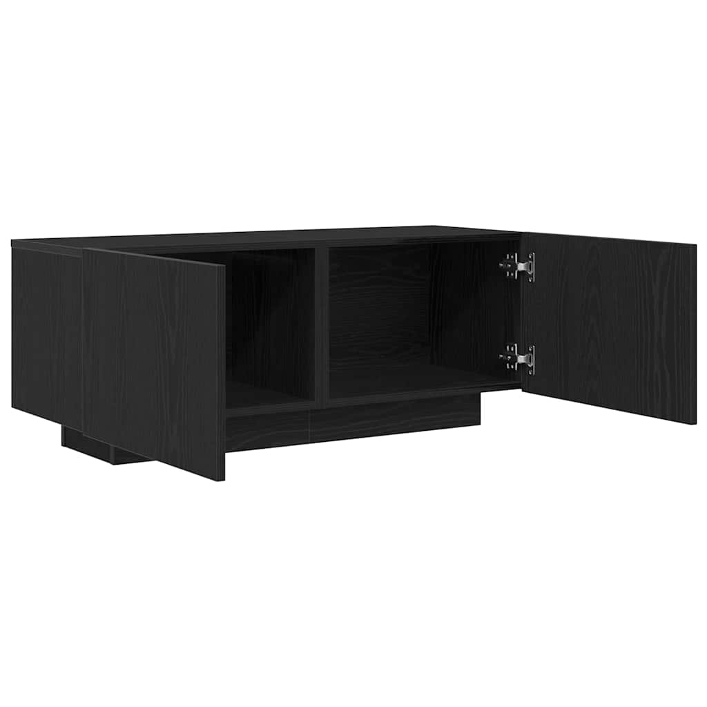 Cabinet TV Stejar Negru 100 x 35 x 40 cm Lemn compozit