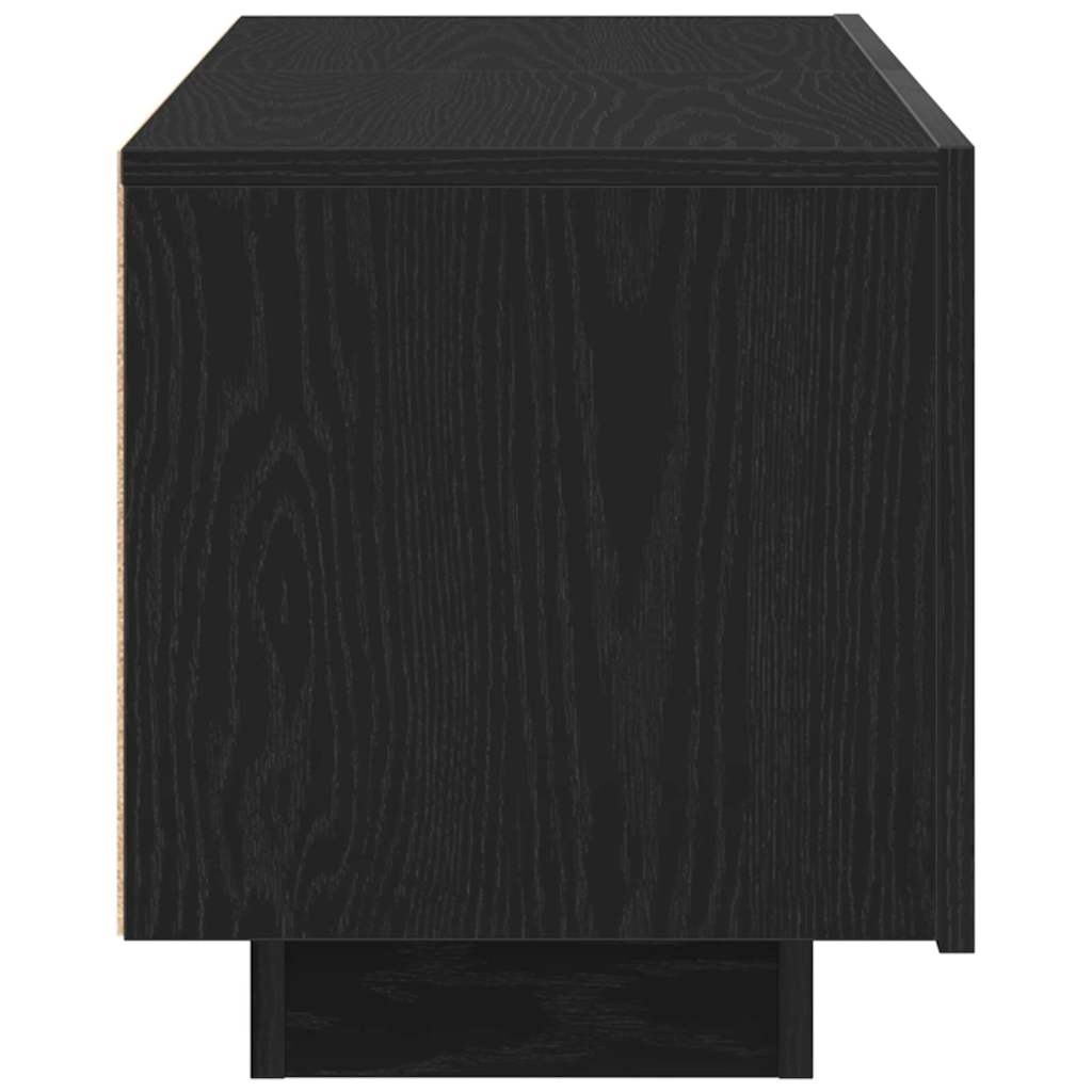 Cabinet TV Stejar Negru 100 x 35 x 40 cm Lemn compozit