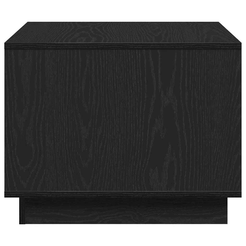 Masă de cafea Stejar Negru 55 x 55 x 42 cm Lemn compozit