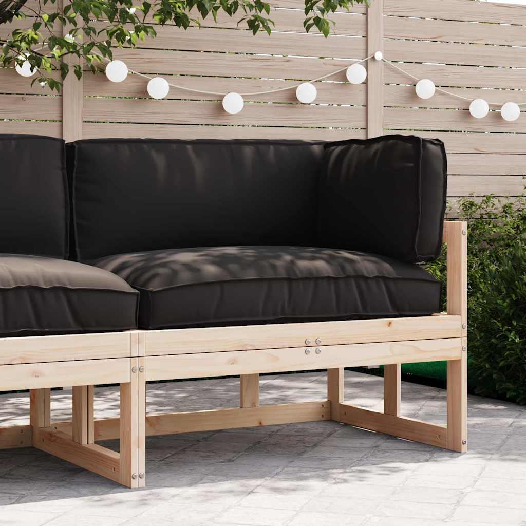 Set de perne pentru palet 3 pcs Negru Material Oxford