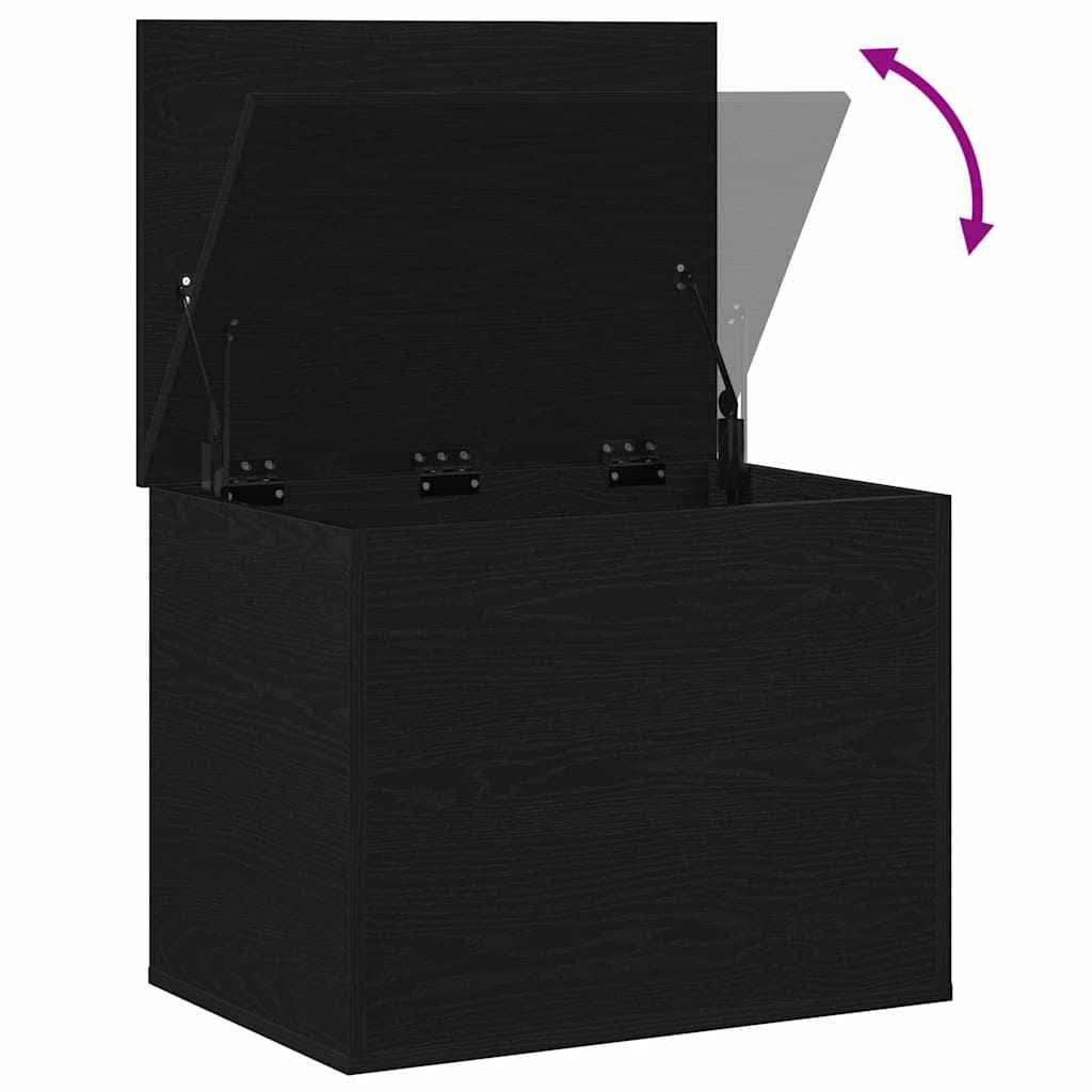 Cutie de depozitare Stejar negru 60 x 42 x 46 cm Lemn compozit