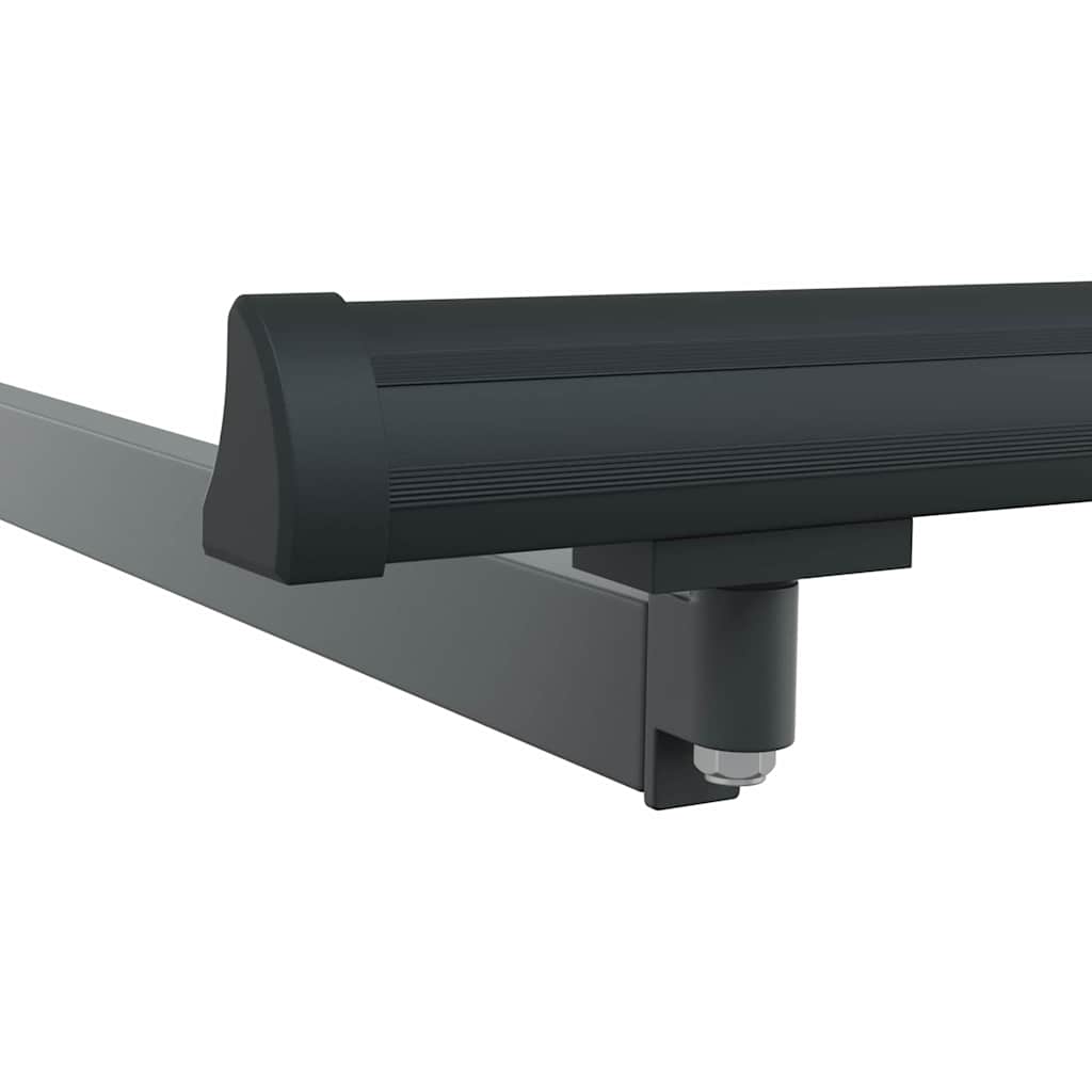 Cadru de copertină Manual Ajustabil Antracit 5 x 3 m Oțel