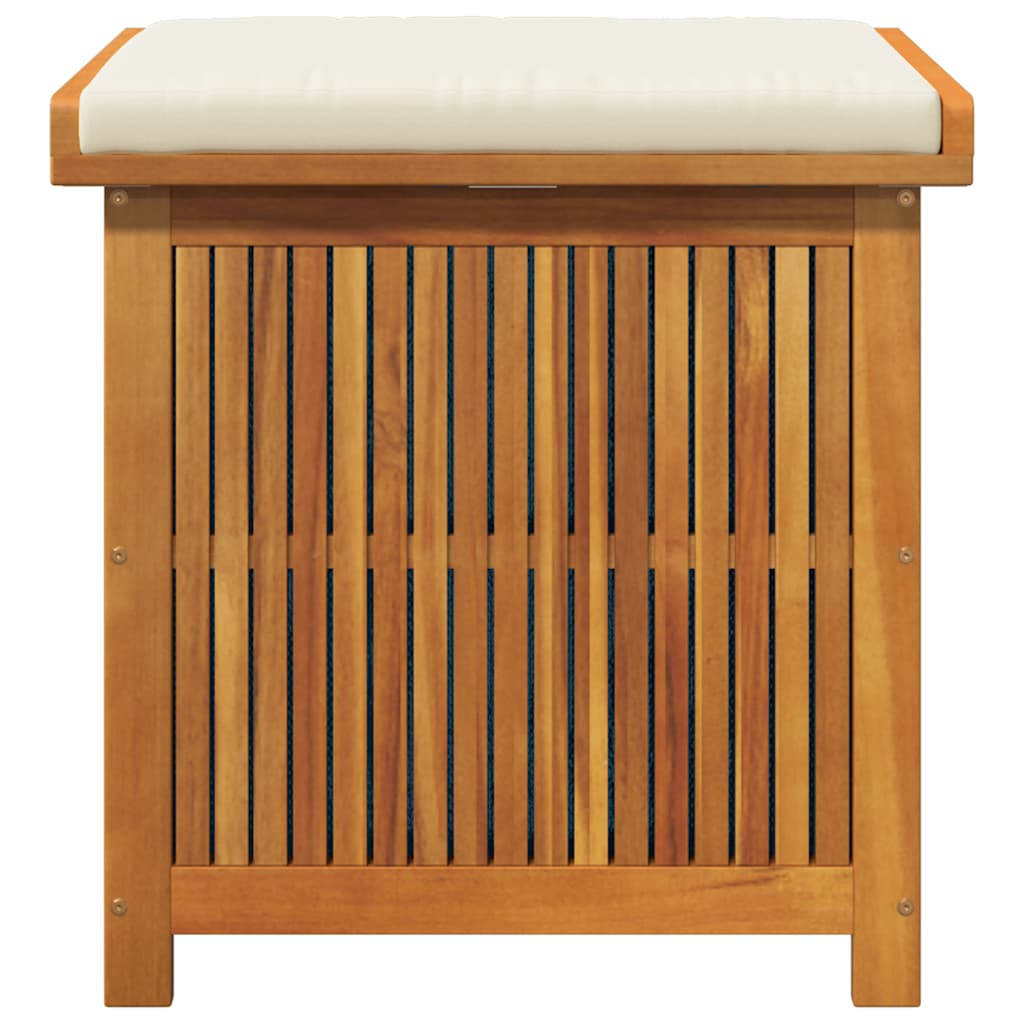 Cutie de perne de exterior 60x50x61 cm din lemn masiv de salcâm