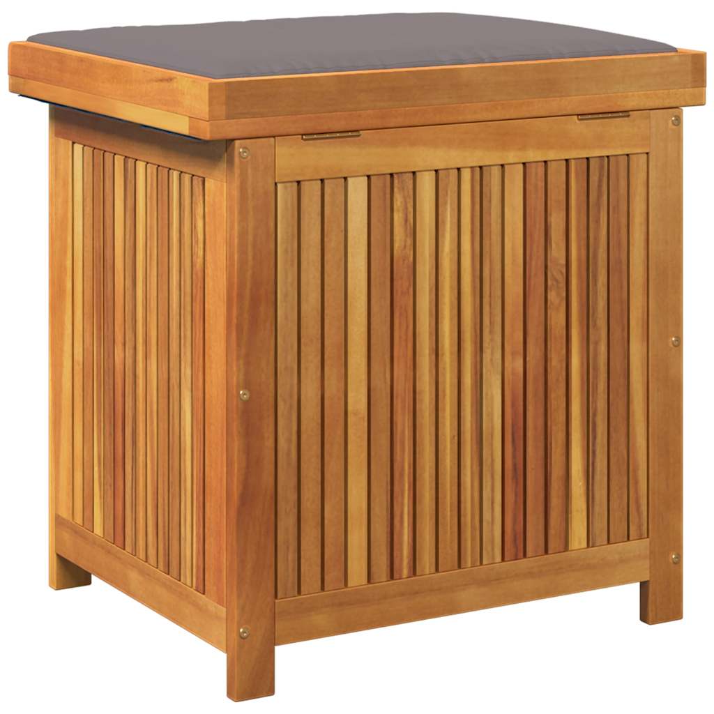 Cutie de perne de exterior 60x50x61 cm din lemn masiv de salcâm