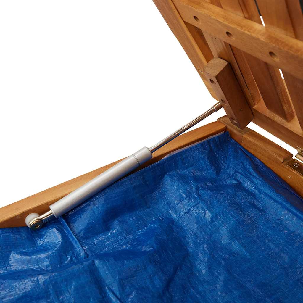 Cutie de perne de exterior 150x50x60,5 cm lemn masiv de salcâm