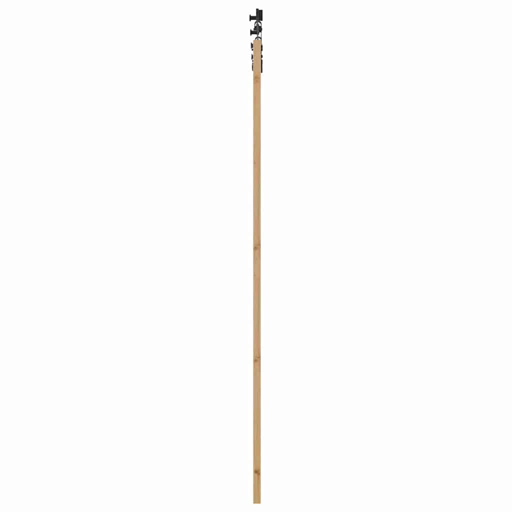 Ușă glisantă ORKDAL Natural și Negru 78 x 232 cm