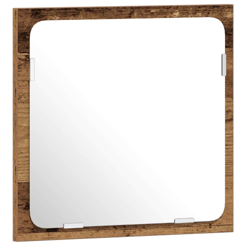 Set de mobilier pentru baie 3 pcs Lemn Vechi Lemn compozit