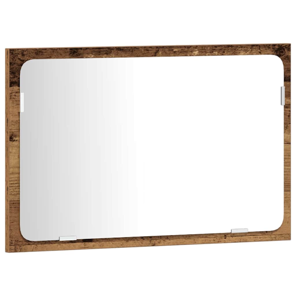 Set de mobilier pentru baie 3 pcs Lemn Vechi Lemn compozit