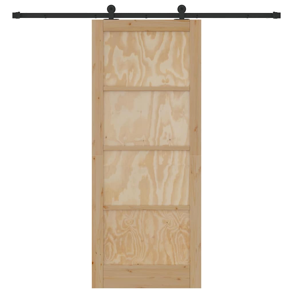 Ușă glisantă ORKDAL Maro 86 x 211 cm Lemn de pin masiv