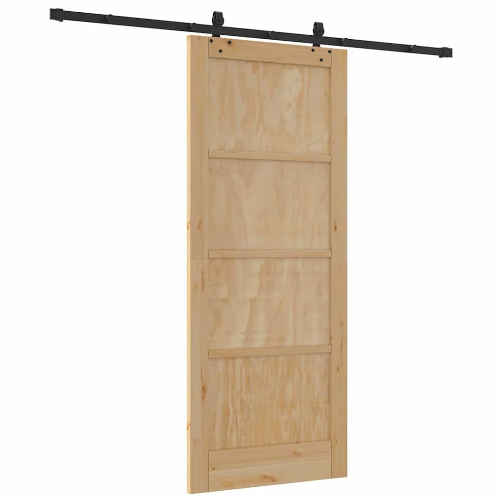 Ușă glisantă ORKDAL Maro 83 x 202 cm Lemn de pin masiv