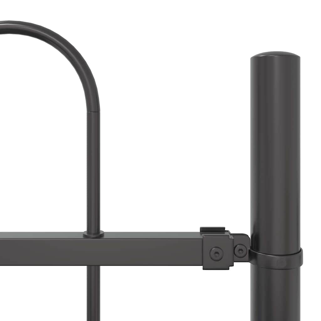 Gard de Grădină 3 pcs Gri 5,1 x 1 m Oțel acoperit cu pulbere