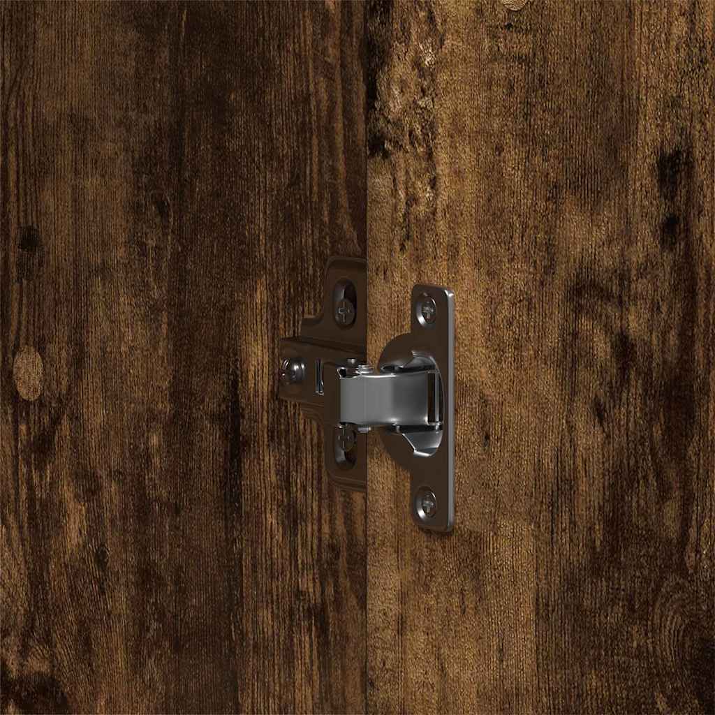 Dulap cu raft Stejar fumuriu 55 x 25 x 189 cm Lemn compozit