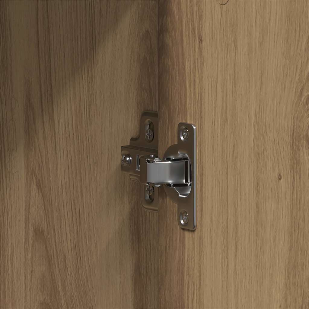 Dulap cu raft Stejar Artizanal 55 x 25 x 189 cm Lemn compozit