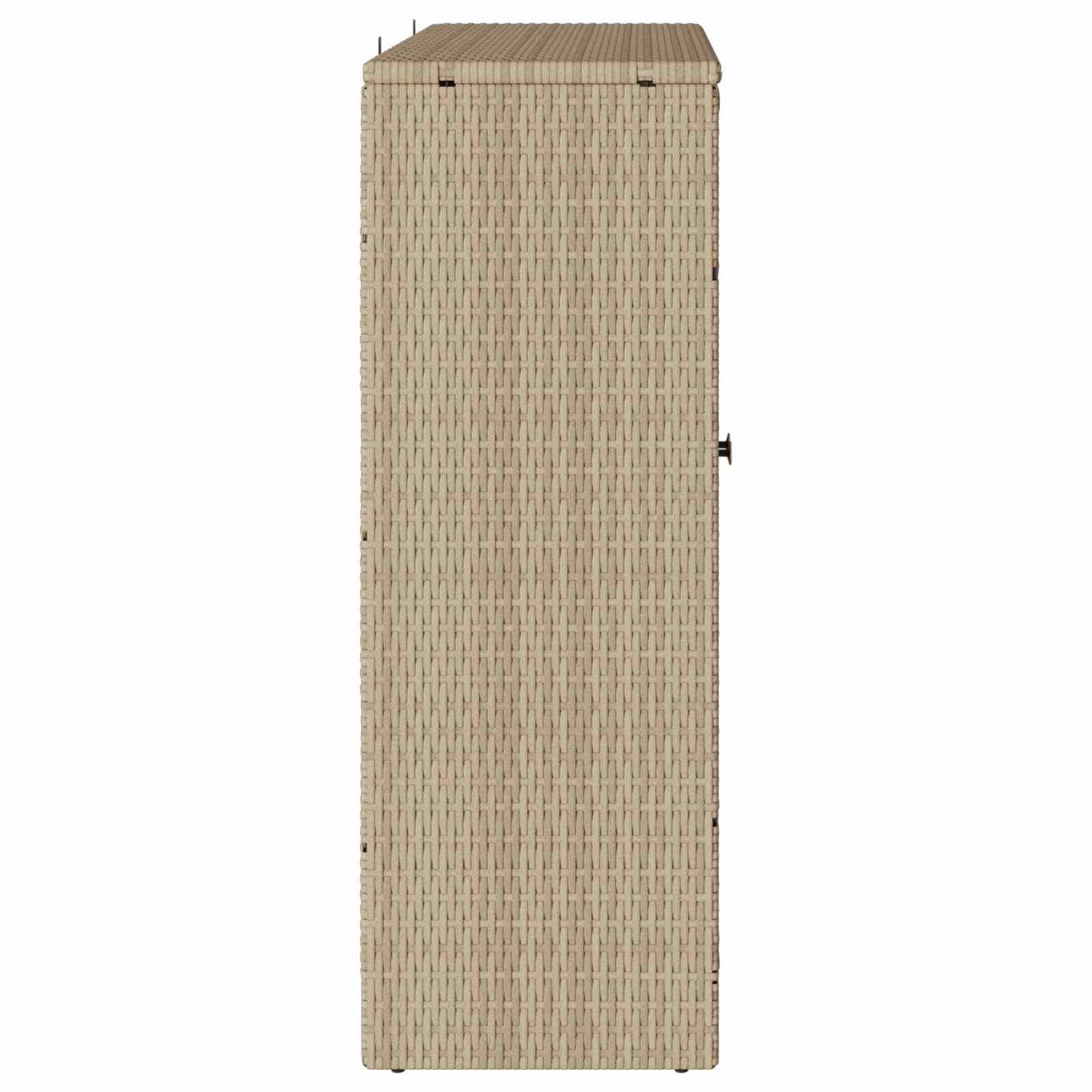 Dulap de depozitare cu raft cu ușă Bej 100 x 36 x 102 cm Ratan