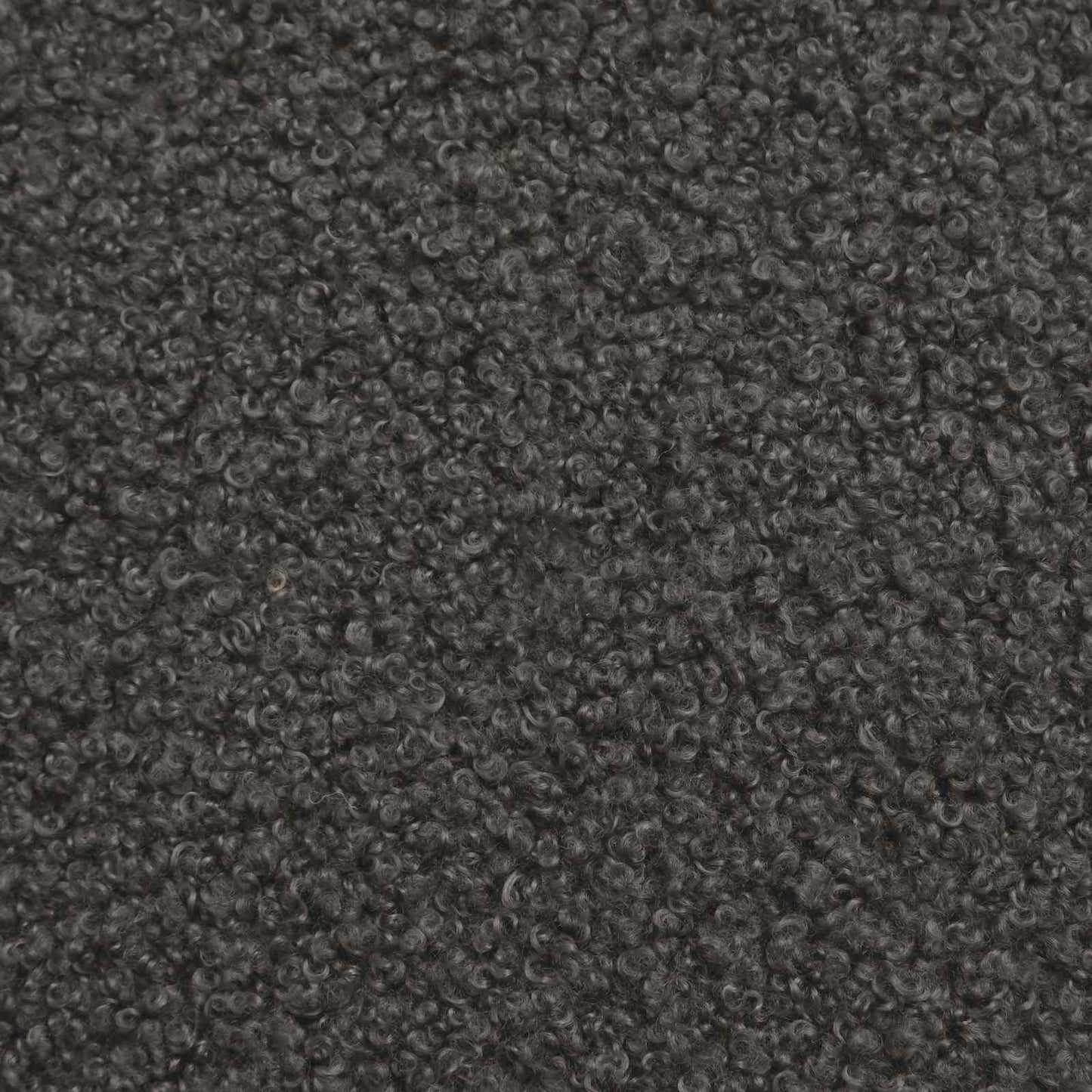 Scaun pivotant Gri închis 63 x 75 x 76 cm Piele de Oaie