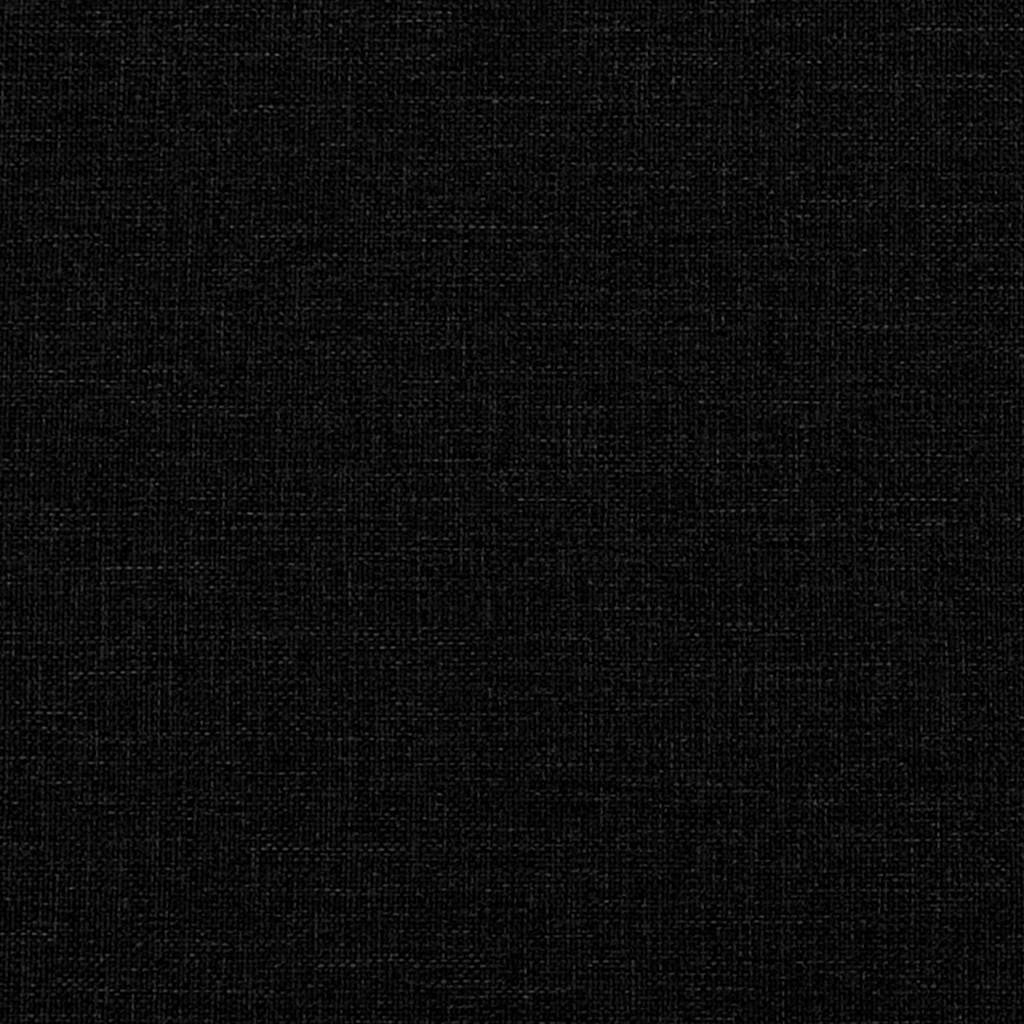 Scaun pivotant Negru 63 x 75 x 76 cm țesătură