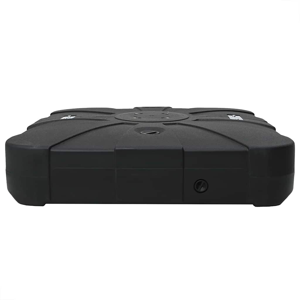 Set bază pentru parasol cantilever 2 pcs Negru 88 x 88 x 19 cm - Vendito