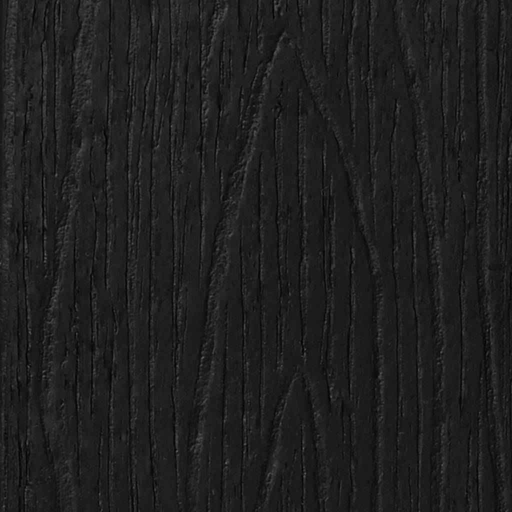 Set bar de grădină 4 pcs Negru HDPE