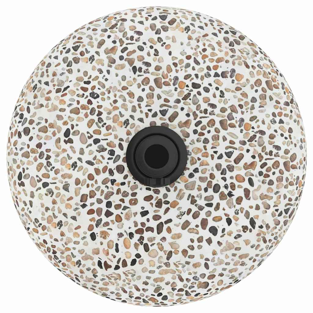 Bază pentru umbrelă Manual piatră cubică 45 x 45 x 40 cm Beton