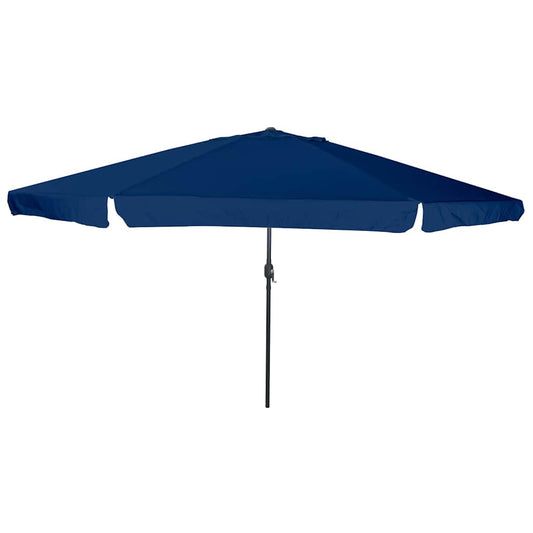 Parasol de Grădină Albastru azur 395 x 395 x 245 cm
