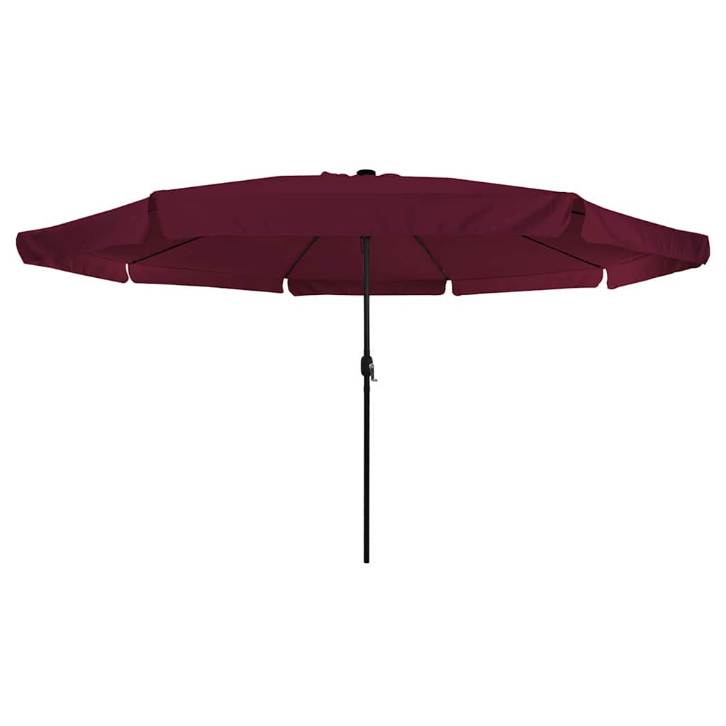 Parasol de Grădină Roșu Bordeaux 395 x 395 x 245 cm Poliester