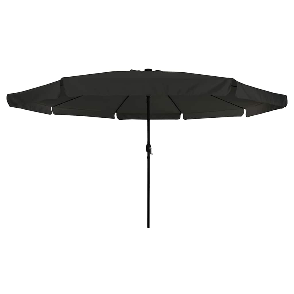 Parasol de Grădină Negru 395 x 395 x 245 cm Poliester